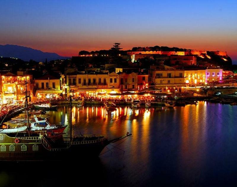 Sea View Cozy Studio Near Center Of Rethymno Town Екстериор снимка