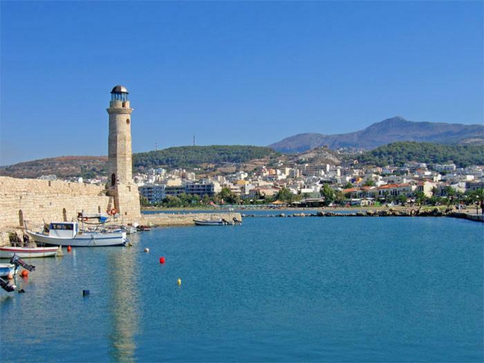 Sea View Cozy Studio Near Center Of Rethymno Town Екстериор снимка