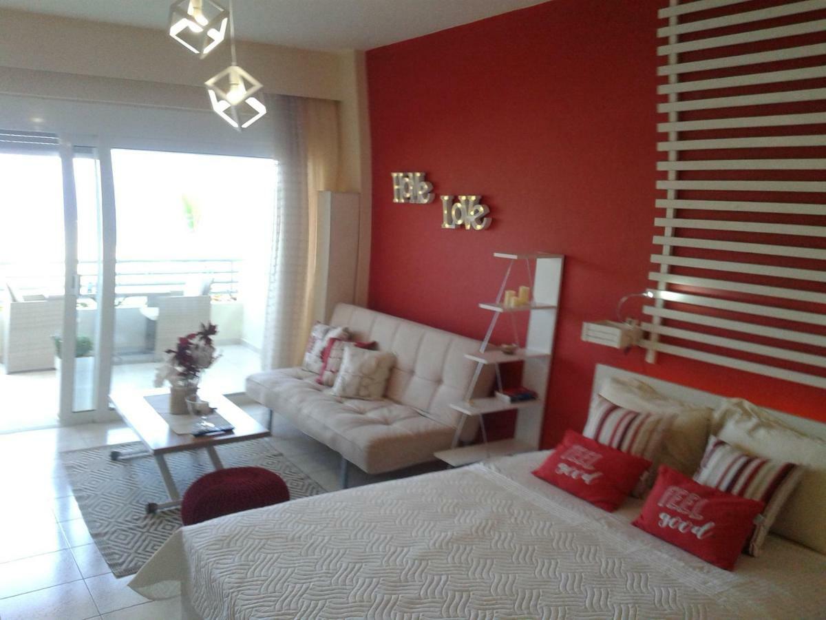 Sea View Cozy Studio Near Center Of Rethymno Town Екстериор снимка